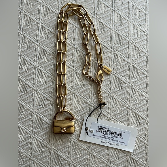 Coach Signature Tabby Necklace (NWT) - Picture 6 of 10